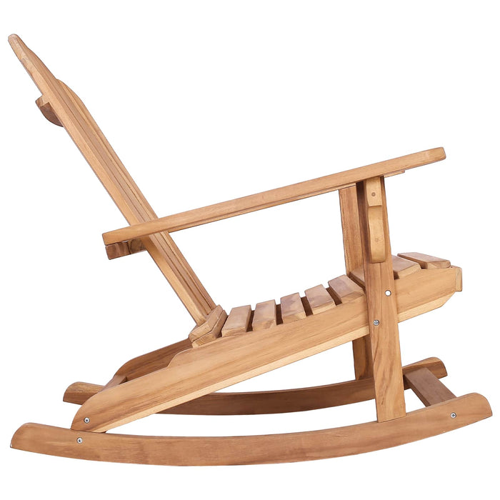 Scaun de balansoar Adirondack pentru grădină natural WALTI