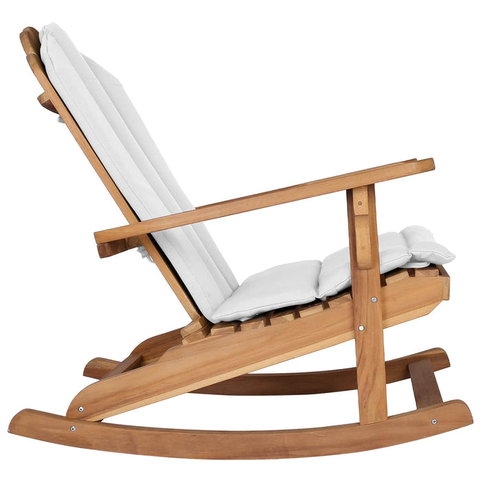 Scaun de balansoar Adirondack pentru grădină natural WALTI
