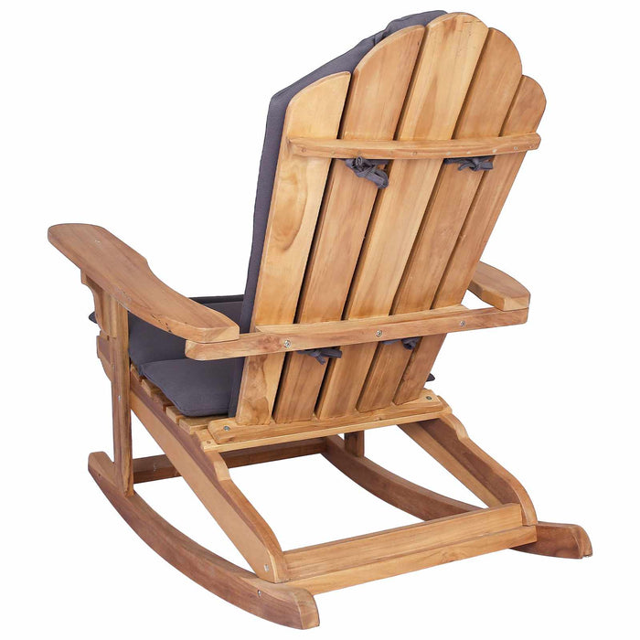 Scaun de balansoar Adirondack pentru grădină natural WALTI