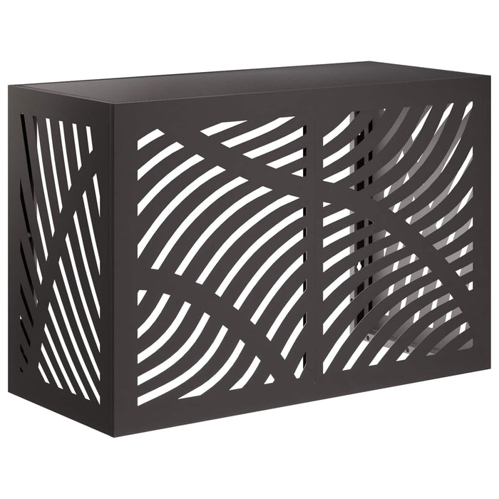 Husă pentru aer condiționat Negru 90 x 40 x 60 cm Oțel WALTI