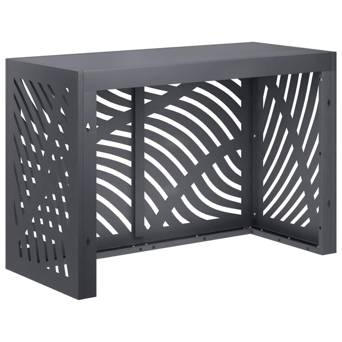 Husă pentru aer condiționat Antracit 90 x 40 x 60 cm Oțel WALTI