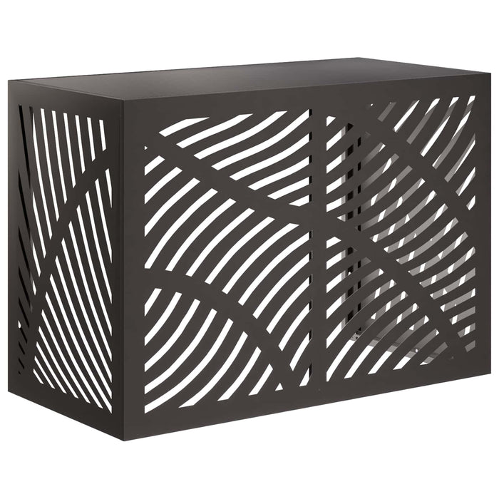 Husă pentru aer condiționat Negru 100 x 50 x 70 cm Oțel WALTI