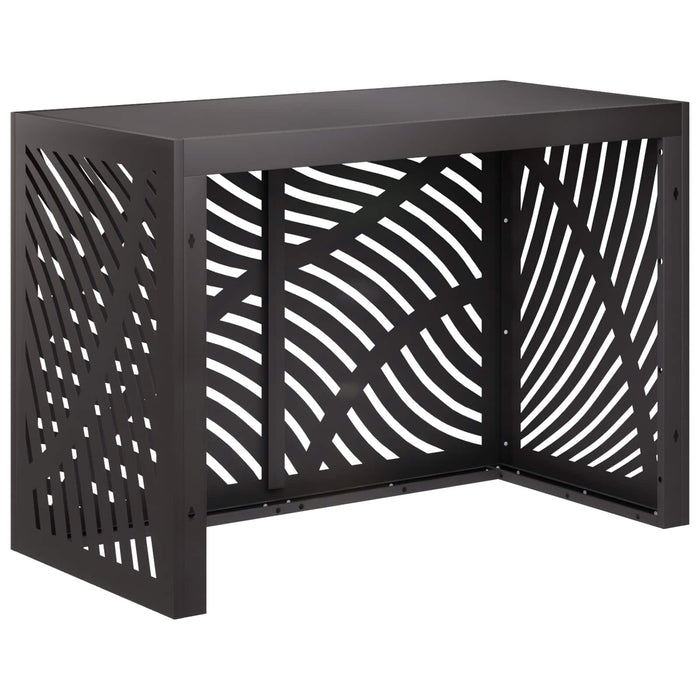 Husă pentru aer condiționat Negru 100 x 50 x 70 cm Oțel WALTI