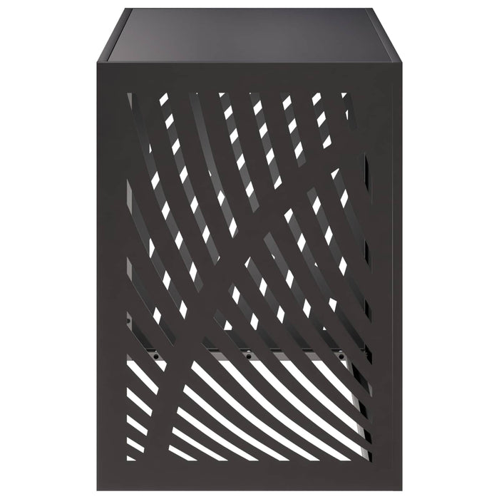 Husă pentru aer condiționat Negru 100 x 50 x 70 cm Oțel WALTI
