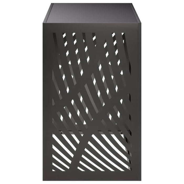 Husă pentru aer condiționat Negru 110 x 50 x 80 cm Oțel WALTI