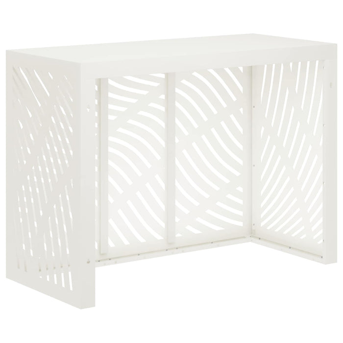 Husă pentru aer condiționat Alb 110 x 50 x 80 cm Oțel WALTI