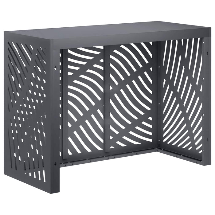 Husă pentru aer condiționat Antracit 110 x 50 x 80 cm Oțel WALTI