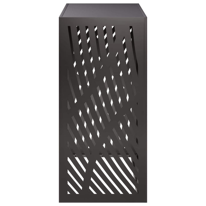 Husă pentru aer condiționat Negru 110 x 50 x 105 cm Oțel WALTI
