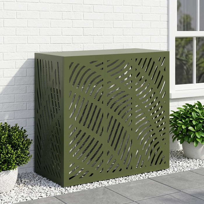 Husă pentru aer condiționat Verde măsliniu 110 x 50 x 105 cm - WALTI WALTI