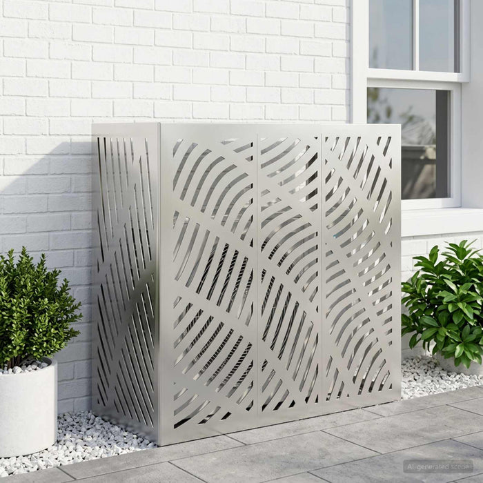 Husă pentru aer condiționat Argintiu 110 x 50 x 105 cm - WALTI WALTI