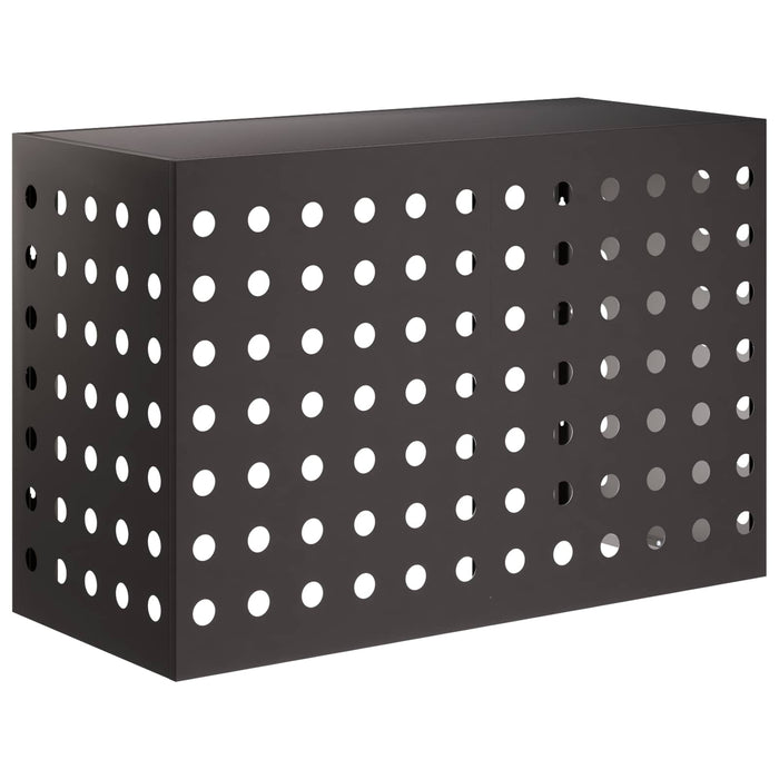 Husă pentru aer condiționat Negru 90 x 40 x 60 cm Oțel WALTI