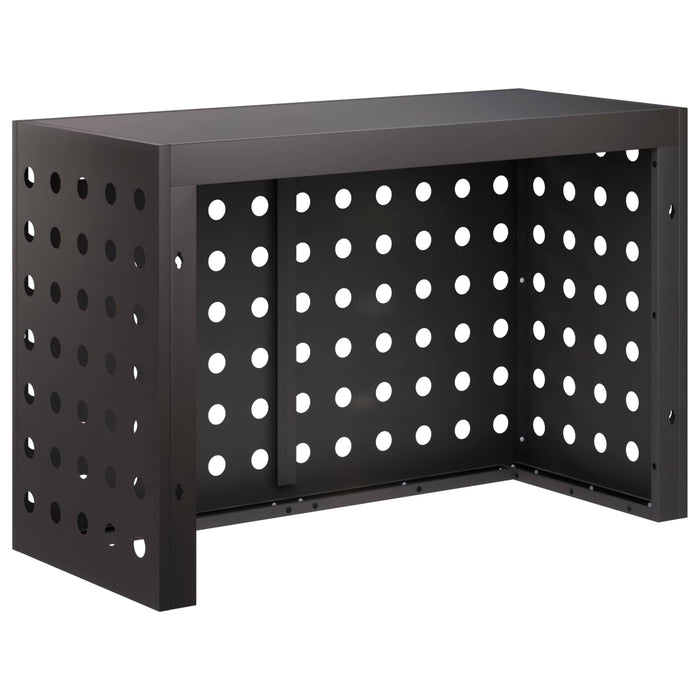 Husă pentru aer condiționat Negru 90 x 40 x 60 cm Oțel WALTI