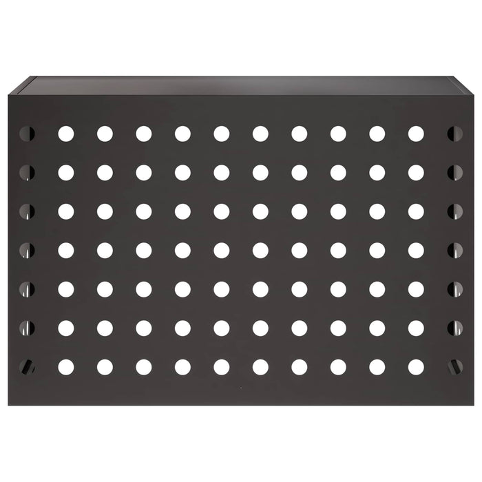 Husă pentru aer condiționat Negru 90 x 40 x 60 cm Oțel WALTI