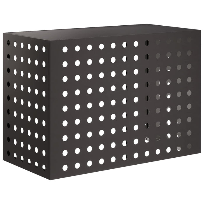 Husă pentru aer condiționat Negru 100 x 50 x 70 cm Oțel WALTI