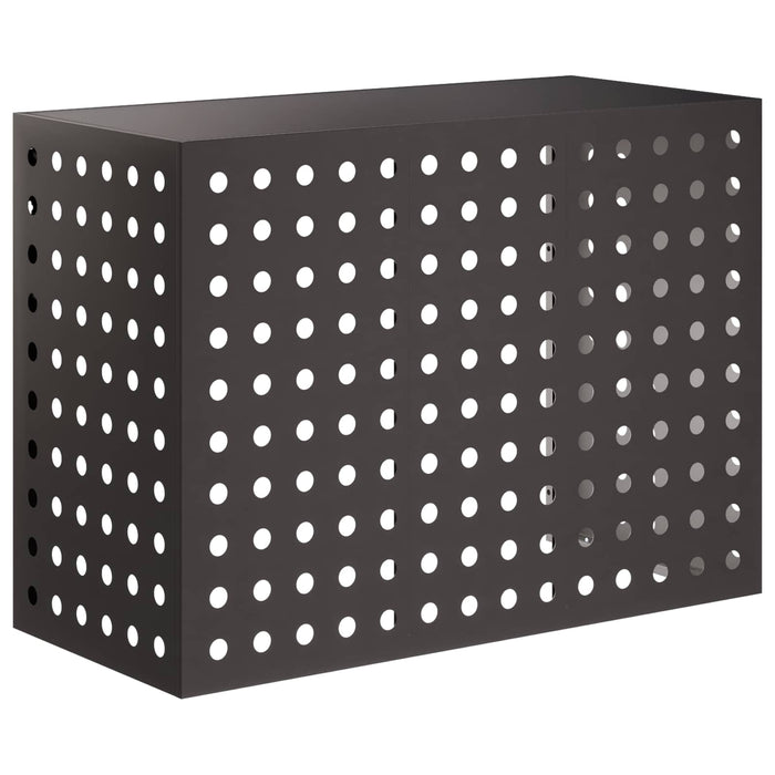 Husă pentru aer condiționat Negru 110 x 50 x 80 cm Oțel WALTI