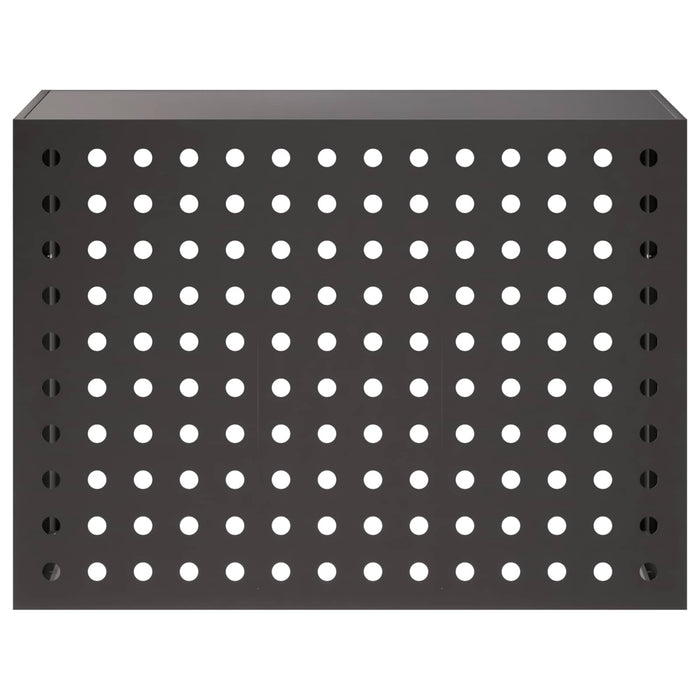Husă pentru aer condiționat Negru 110 x 50 x 80 cm Oțel WALTI