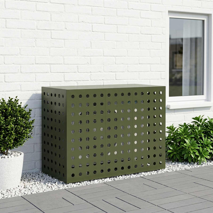 Husă pentru aer condiționat Verde măsliniu 110 x 50 x 80 cm - WALTI WALTI