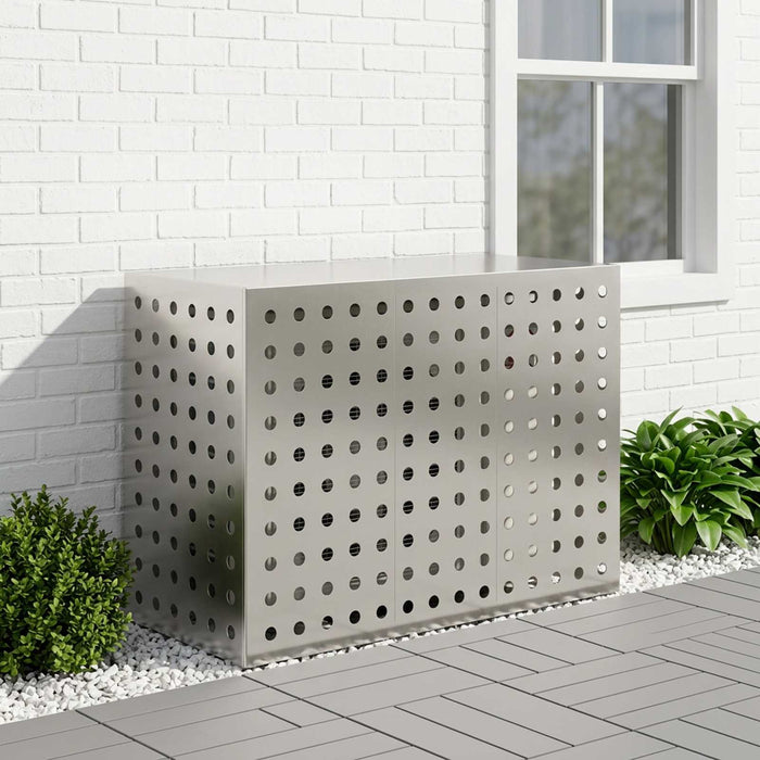 Husă pentru aer condiționat Argintiu 110 x 50 x 80 cm - WALTI WALTI