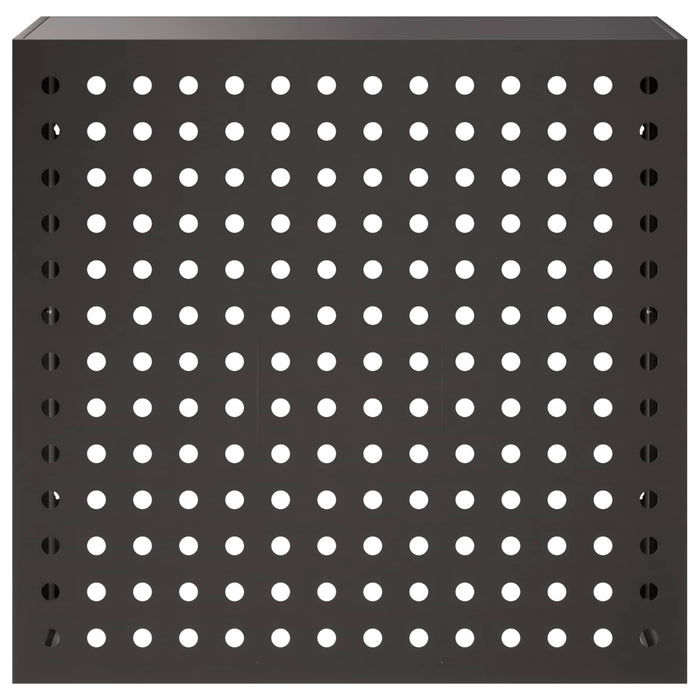 Husă pentru aer condiționat Negru 110 x 50 x 105 cm Oțel WALTI