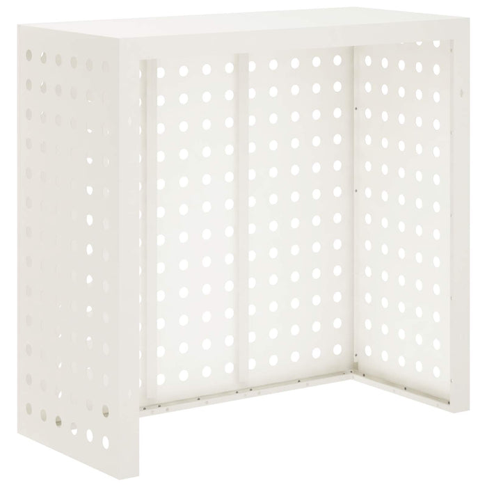 Husă pentru aer condiționat Alb 110 x 50 x 105 cm Oțel WALTI