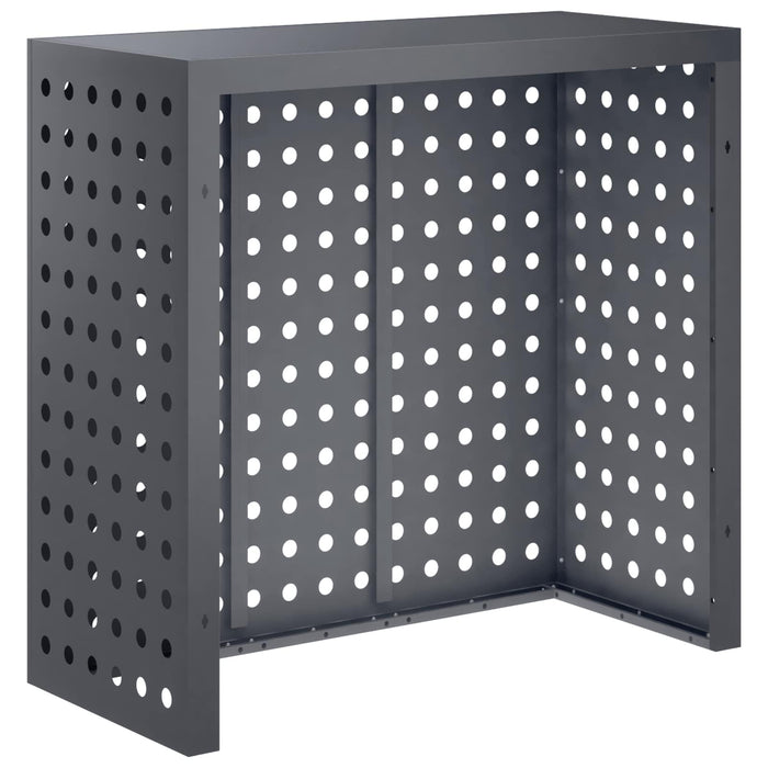 Husă pentru aer condiționat Antracit 110 x 50 x 105 cm Oțel WALTI