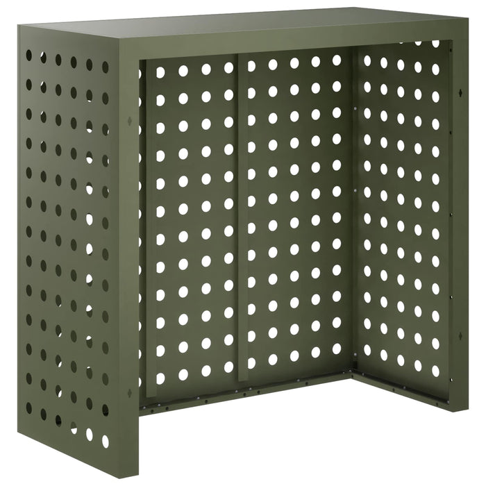 Husă pentru aer condiționat Verde măsliniu 110 x 50 x 105 cm WALTI