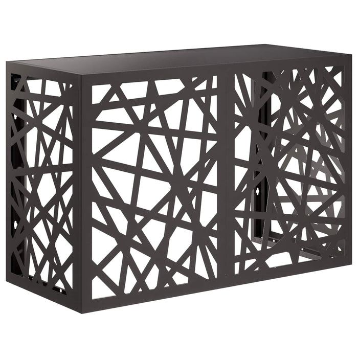 Husă pentru aer condiționat Negru 90 x 40 x 60 cm Oțel WALTI