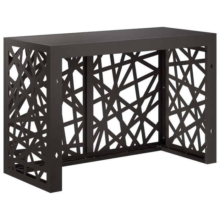 Husă pentru aer condiționat Negru 90 x 40 x 60 cm Oțel WALTI