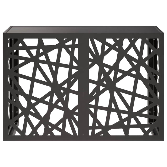 Husă pentru aer condiționat Negru 90 x 40 x 60 cm Oțel WALTI