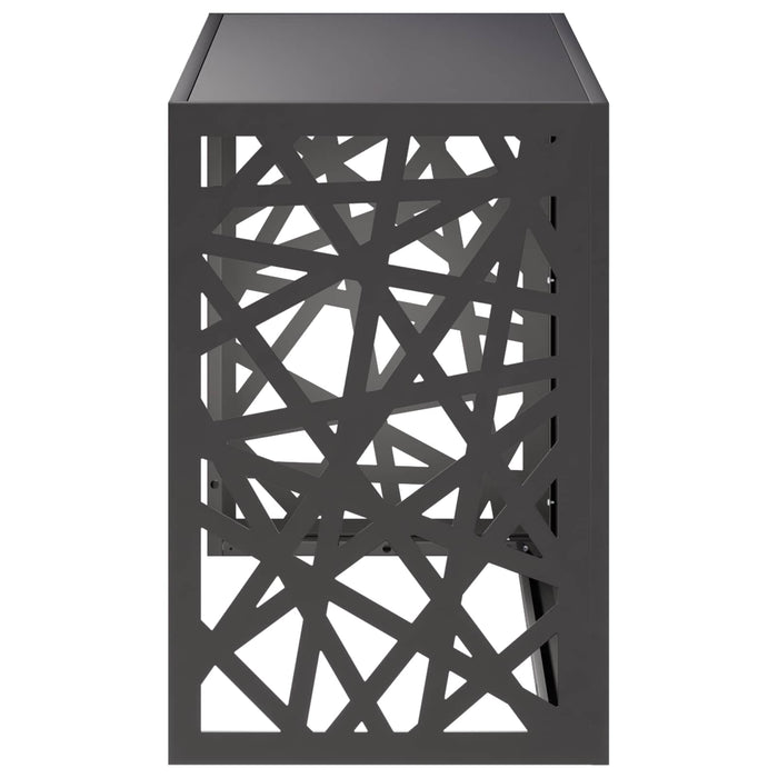 Husă pentru aer condiționat Negru 90 x 40 x 60 cm Oțel WALTI