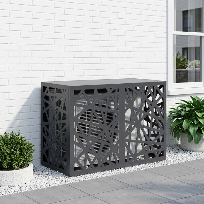 Husă pentru aer condiționat Antracit 90 x 40 x 60 cm Oțel - WALTI WALTI