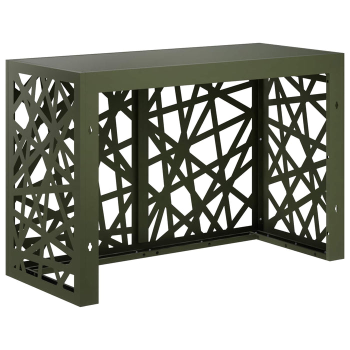 Husă pentru aer condiționat Verde măsliniu 90 x 40 x 60 cm Oțel WALTI