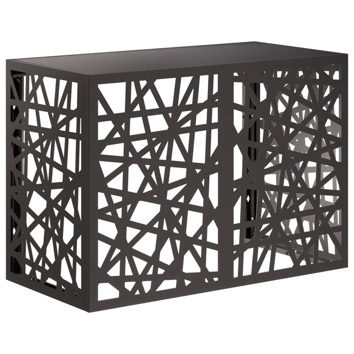 Husă pentru aer condiționat Negru 100 x 50 x 70 cm Oțel WALTI