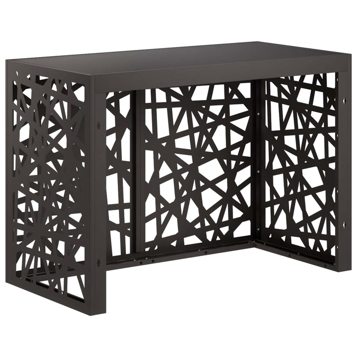 Husă pentru aer condiționat Negru 100 x 50 x 70 cm Oțel WALTI