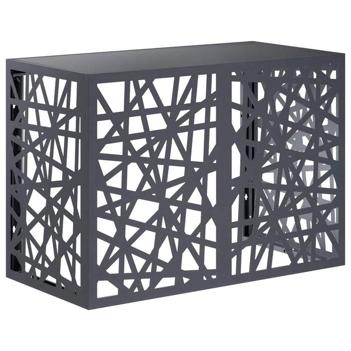 Husă pentru aer condiționat Antracit 100 x 50 x 70 cm Oțel WALTI