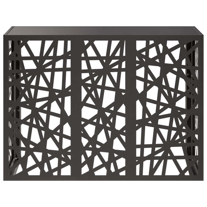 Husă pentru aer condiționat Negru 110 x 50 x 80 cm Oțel WALTI