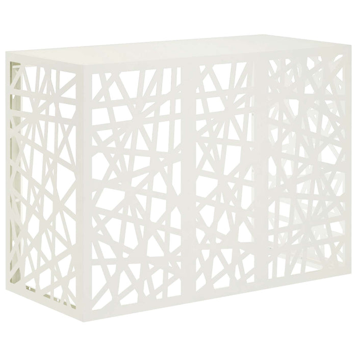 Husă pentru aer condiționat Alb 110 x 50 x 80 cm Oțel WALTI