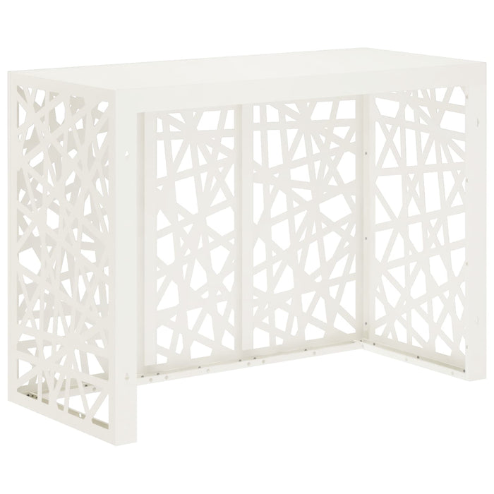 Husă pentru aer condiționat Alb 110 x 50 x 80 cm Oțel WALTI