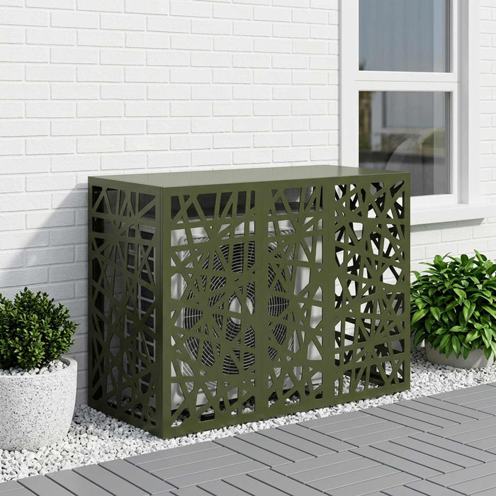 Husă pentru aer condiționat Verde măsliniu 110 x 50 x 80 cm - WALTI WALTI