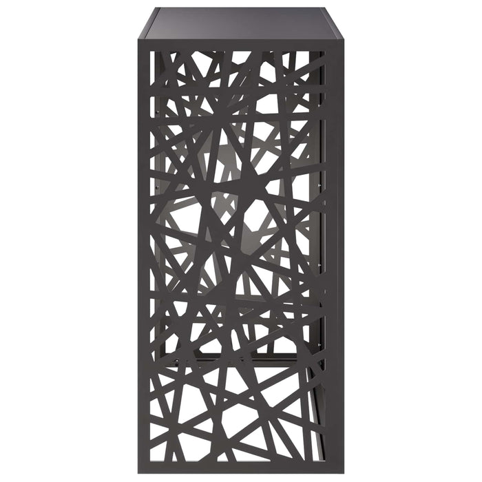 Husă pentru aer condiționat Negru 110 x 50 x 105 cm Oțel WALTI