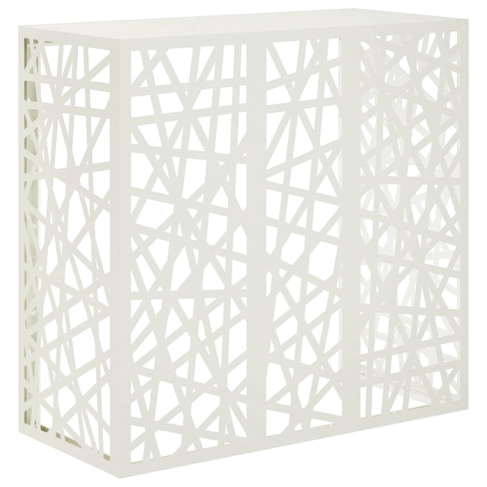 Husă pentru aer condiționat Alb 110 x 50 x 105 cm Oțel WALTI