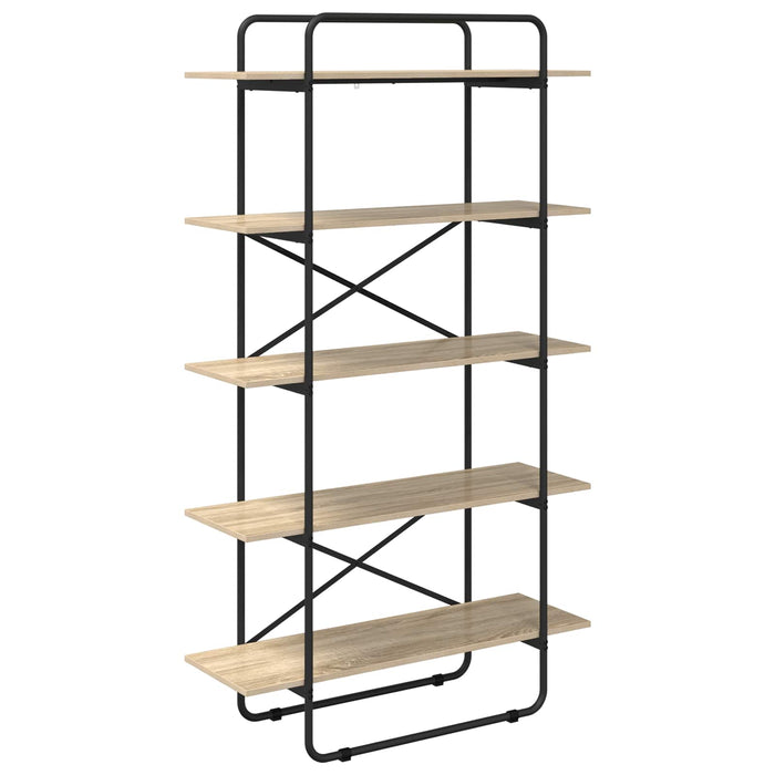 Raft pentru cărți 5 niveluri 100 x 35 x 175,5 cm PB WALTI
