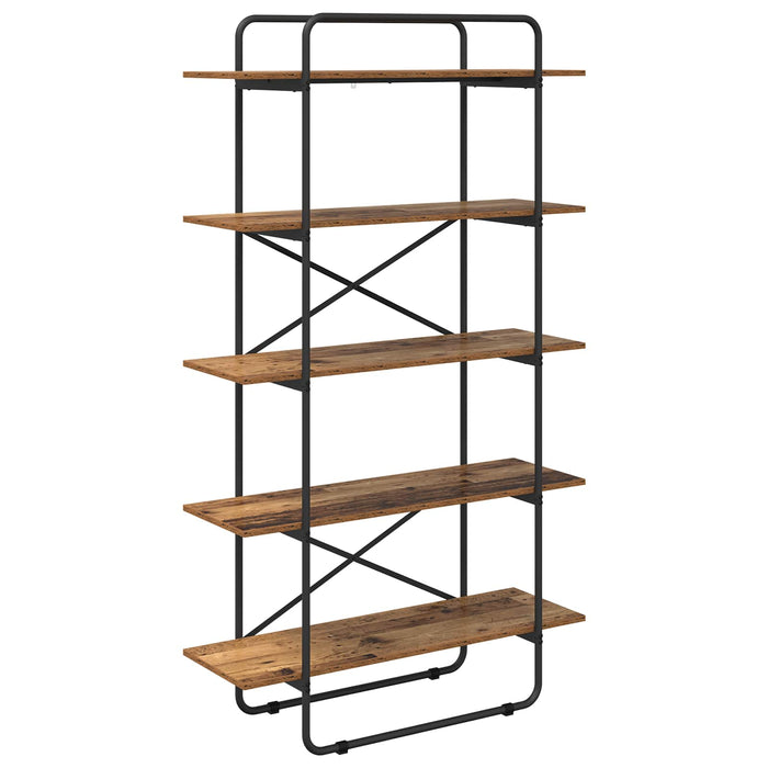 Raft pentru cărți 5 niveluri 100 x 35 x 175,5 cm PB WALTI