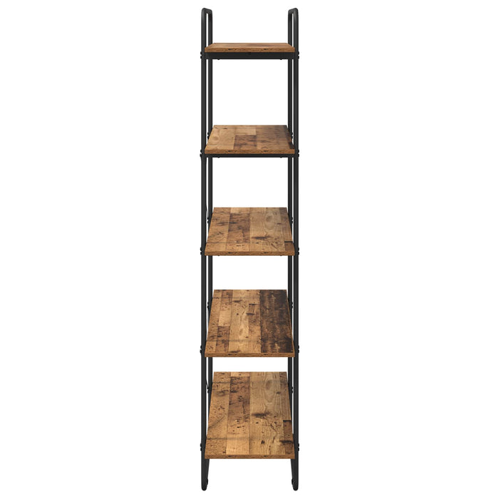 Raft pentru cărți 5 niveluri 100 x 35 x 175,5 cm PB WALTI