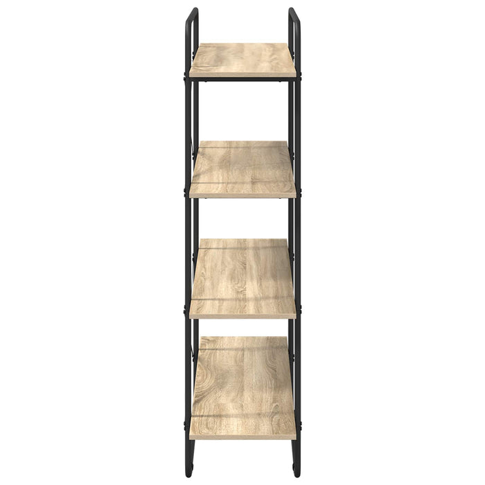 Raft pentru cărți 4 niveluri 100 x 35 x 140 cm PB Stejar Sonoma WALTI