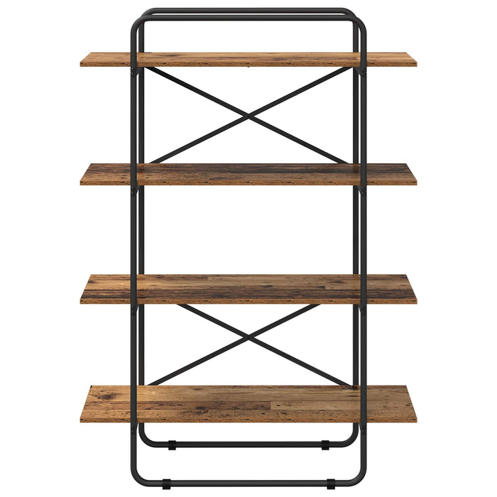 Raft pentru cărți 4 niveluri 100 x 35 x 140 cm PB WALTI