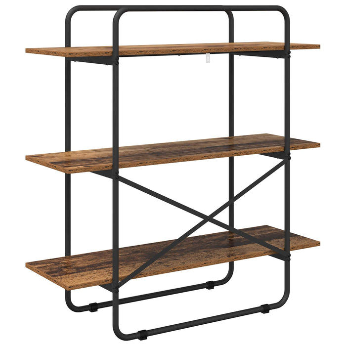Raft pentru cărți 3 niveluri 100 x 35 x 105 cm PB WALTI