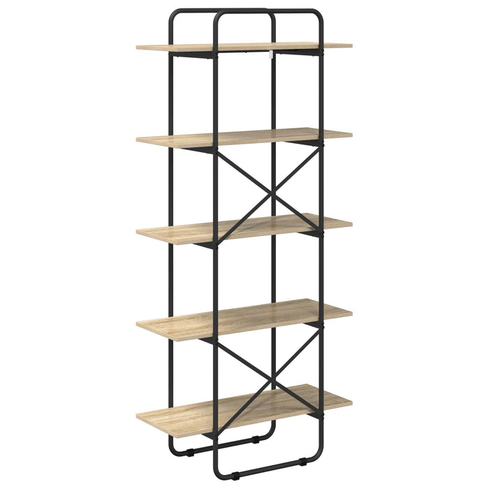 Raft pentru cărți 5 niveluri 80 x 35 x 175,5 cm PB WALTI