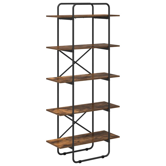 Raft pentru cărți 5 niveluri 80 x 35 x 175,5 cm PB WALTI