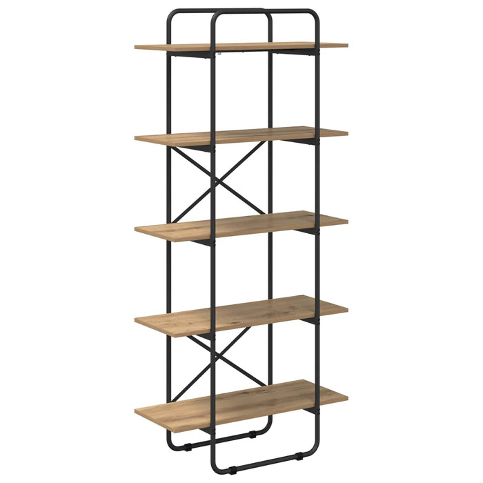 Raft pentru cărți 5 niveluri 80 x 35 x 175,5 cm PB WALTI